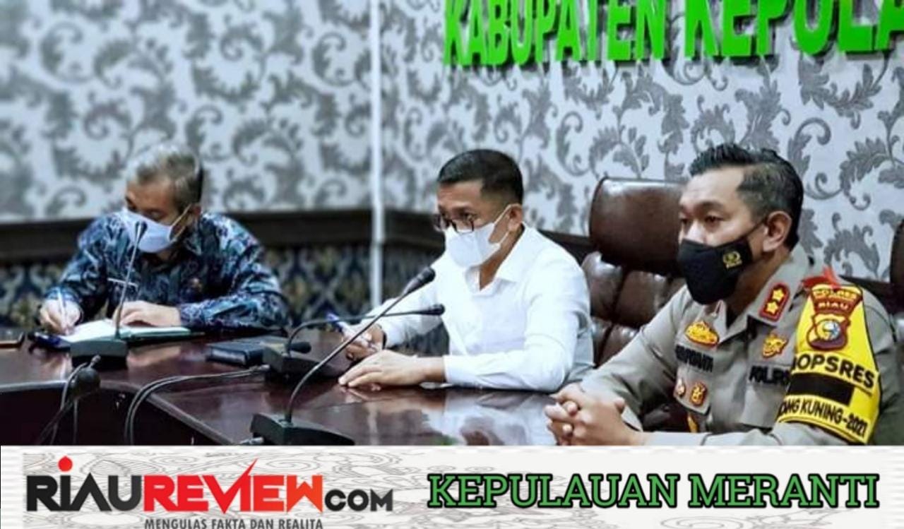 Bupati Meranti Intruksikan Kades Kawal Pelaksanaan Vaksinasi Covid-19