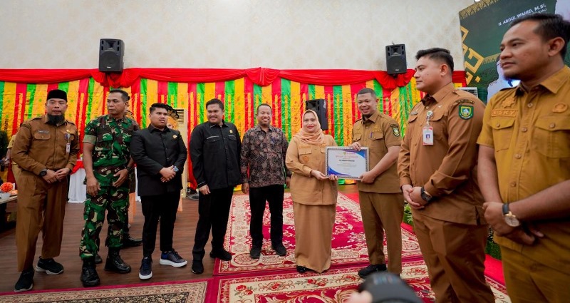 Kecamatan Mandau Wakili Kabupaten Bengkalis Di Penilaian EKK Provinsi Riau 2025