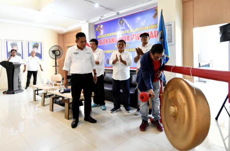 Ketua PWI Riau Buka Resmi Agenda OKK Calon Anggota Baru Tahun 2025