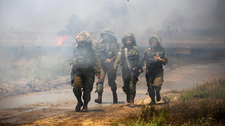 Baku Tembak di Gaza Tewaskan 1 Warga Palestina, 3 Tentara Israel Luka