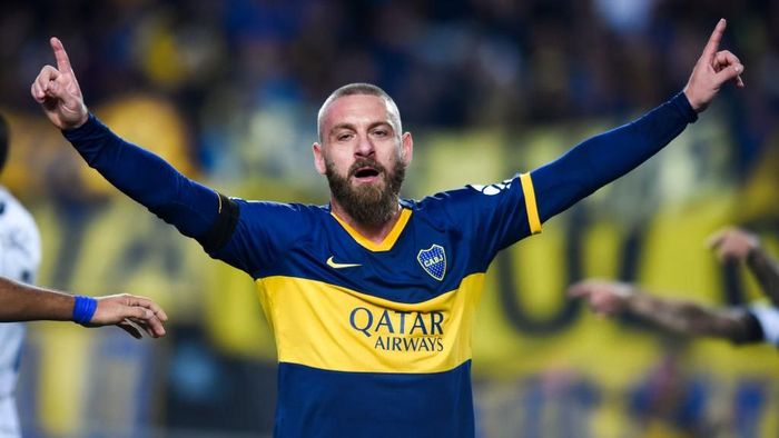 Debut di Boca Juniors, De Rossi Langsung Sumbang Gol