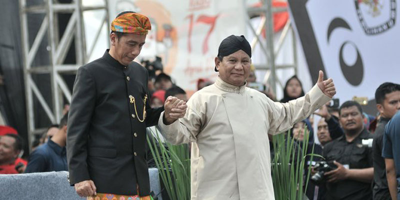 Jokowi dan Prabowo Ikrar Kampanye Tanpa Hoaks dan SARA