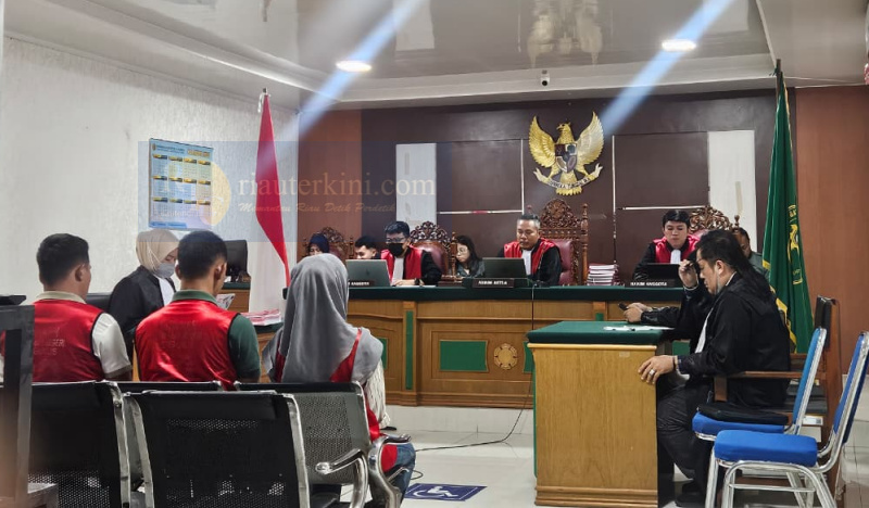 Terlibat Edar Perusak Saraf, Dua Oknum Polisi di Bengkalis Divonis 3,5 hingga 5 Tahun Penjara