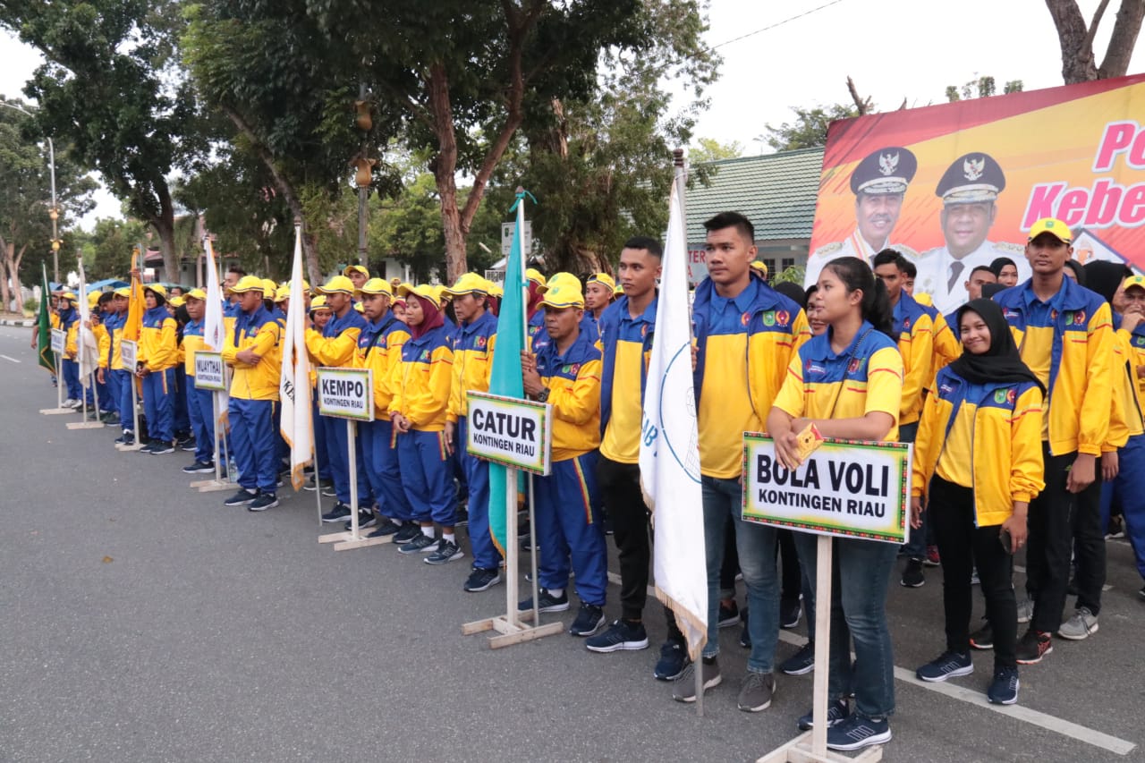 42 Atlet Asal Bengkalis Wakili Riau di Porwil Sumatera X