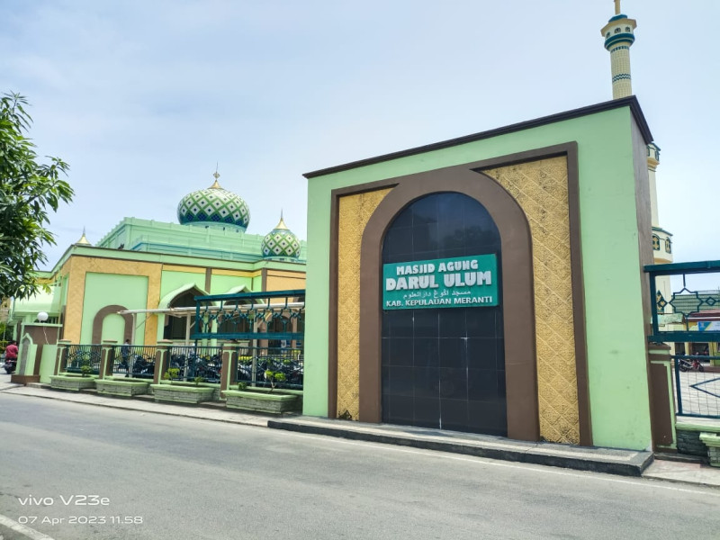 H. Asmar : Peringatan Malam Nuzulul Qur'an Kita Pindahkan ke Masjid Agung Daru Ulum Selatpanjang