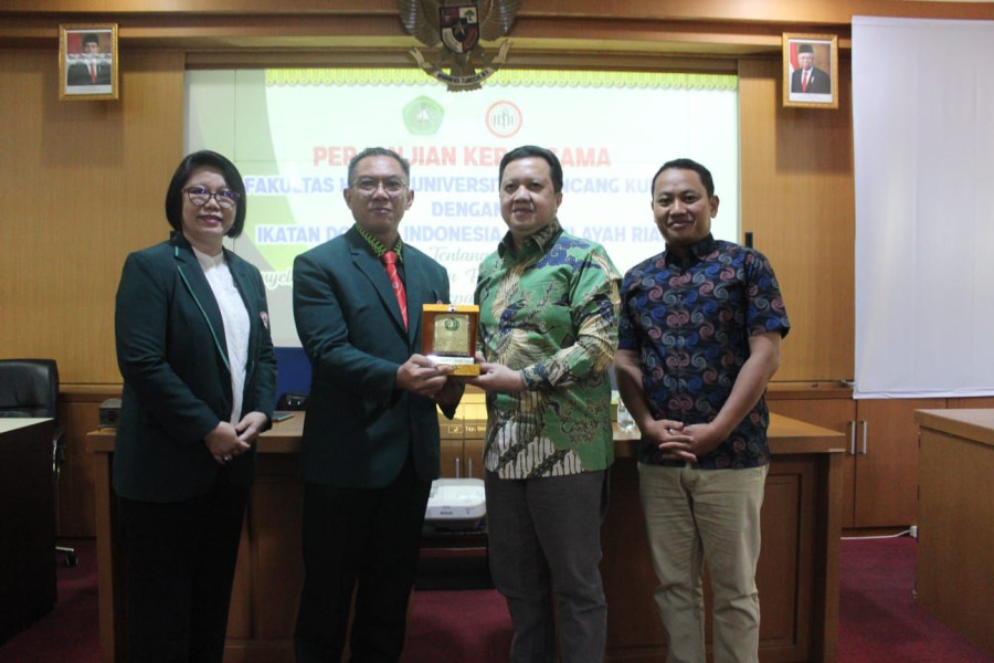 Fakultas Hukum Unilak Jalin Kerjasama Dengan IDI Riau