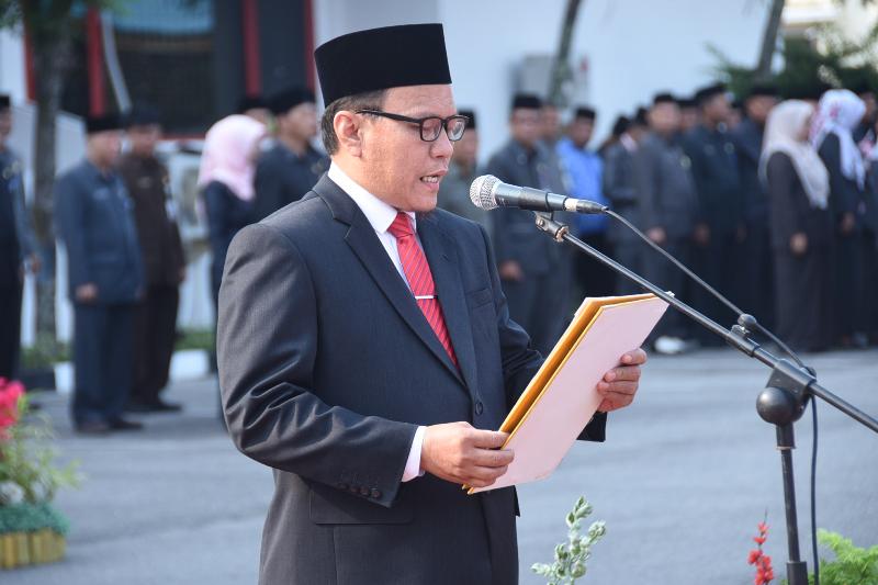 Ketua DPRD Khairul Umam Bacakan Ikrar di Hari Kesaktian Pancasila