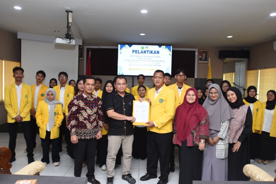 Ini Pesan Rektor Unilak Untuk Pengurus UKM Setara