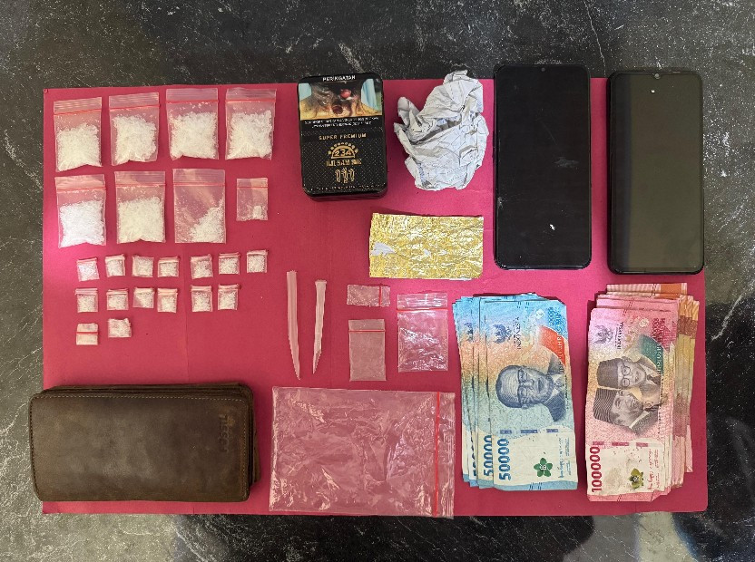 Baru Bebas Penjara, Pria di Rohul Kembali Diciduk Polsek Kepenuhan dengan 23 Paket Sabu