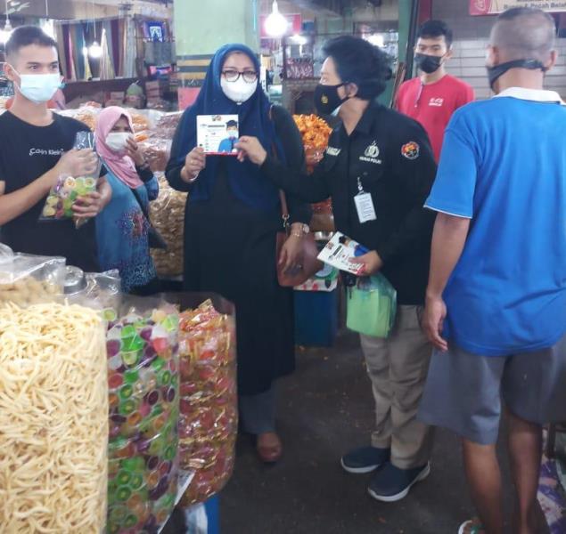 Imbau Larangan Mudik, Bidhumas Polda Riau Bagikan Brosur