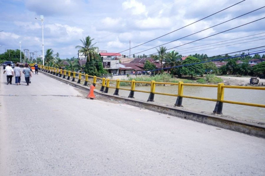 Perbaikan Jembatan Sungai Rokan Masuk Tahap Lelang, Target Bulan Ini Mulai Dikerjakan