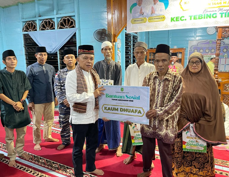 H. Asmar Laksanakan Safari Ramadhan di Desa Lukun