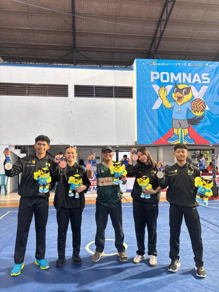 Mahasiswi Unilak Raih Medali Perunggu Cabor Sepak Takraw di POMNAS Jawa Tengah 2025