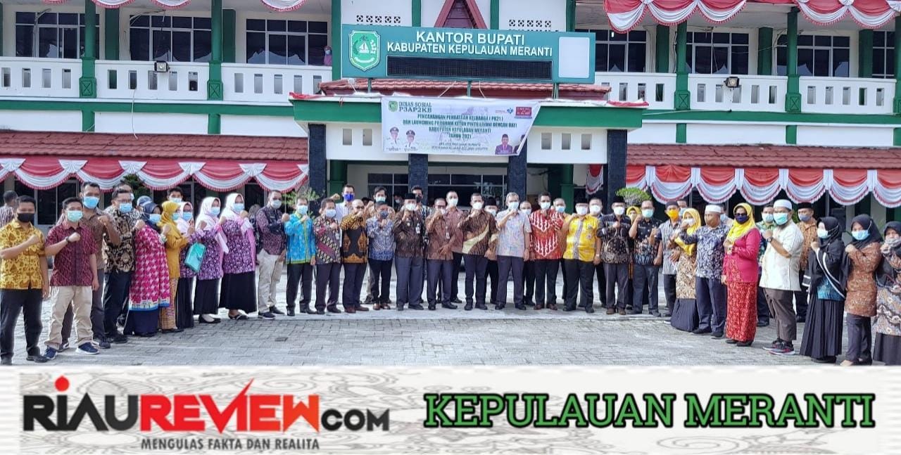 Bupati  Meranti Lounching Program Ketuk Pintu Melayani dengan Hati dan Pencanangan Pendataan