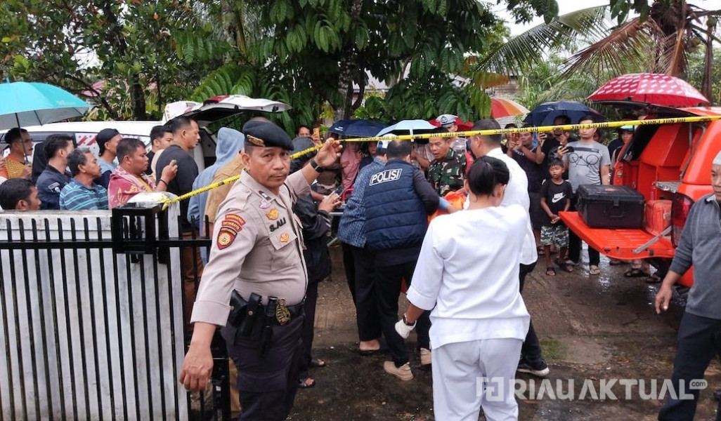 Detik-detik Pilu Pelajar Kuansing Temukan Ibunya Tewas Bersimbah darah