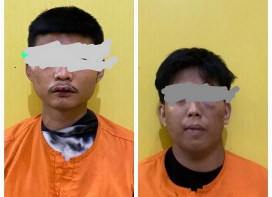 Seorang Berstatus Pelajar, Polisi Amankan Dua Pelaku Begal di Pelalawan