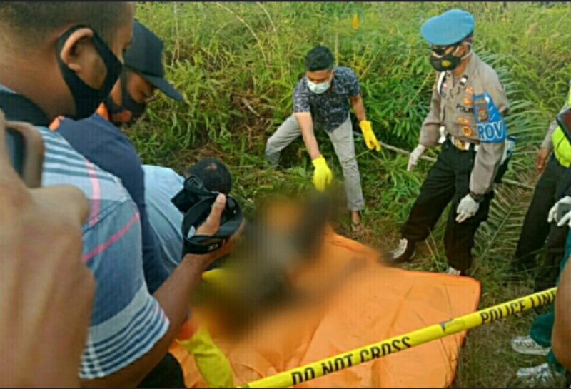 Polisi Pastikan Mayat Wanita di Tepi Jalan Siswi SMP Pangkalan Kerinci yang Hilang 4 Hari Lalu