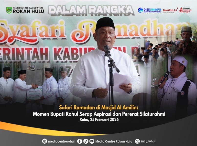 Safari Ramadan di Masjid Al Amilin: Momen Bupati Rohul Serap Aspirasi