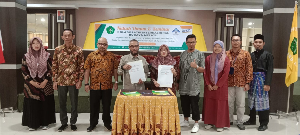 FIB Unilak Jalin Kerja Sama Dengan Fakultas Adab dan Humaniora UIN Raden Fatah Palembang