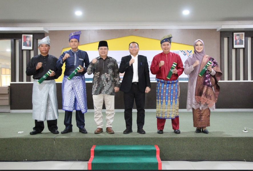 Ketua Yayasan Pendidikan Raja Ali Haji  Lantik Dekan Faperta, FEB, Teknik, dan FIB Unilak
