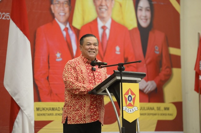 Musda SOKSI Riau Resmi Dibuka, Wagubri Tekankan Peran Organisasi dalam Pembangunan