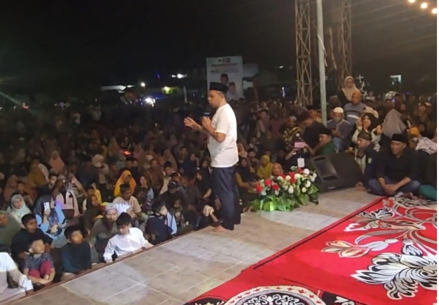Cagubri Abdul Wahid Berkomitmen Tuntaskan Jalan Arah Waktu Perawang- Pekanbaru