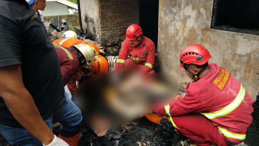 Jasad Hangus, Ini Identitas Korban Kebakaran di Jalan Kapling Pekanbaru