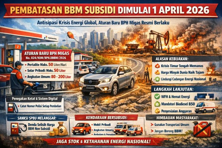 Kuota Solar dan Pertalite Dipangkas Mulai 1 April, Cek Jatah Mobil Anda