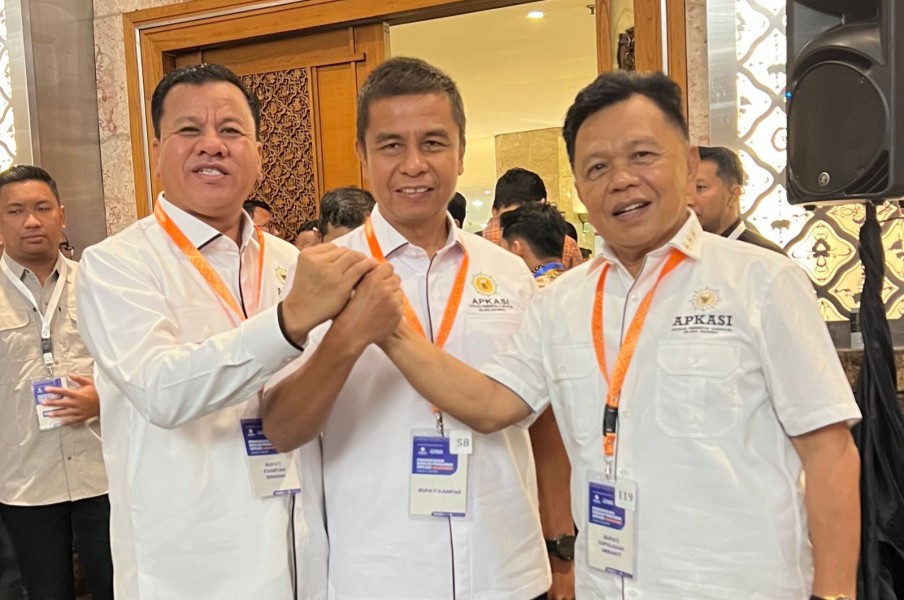 H. Asmar Dikukuhkan Sebagai Sekretaris Bidang Investasi dan Hilirisasi Apkasi