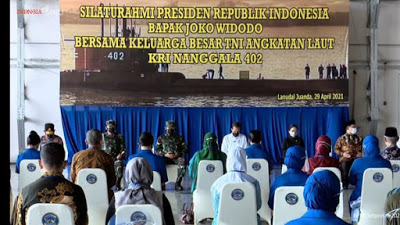 Ini Janji Jokowi Kepada Keluarga Korban KRI Nanggala-402