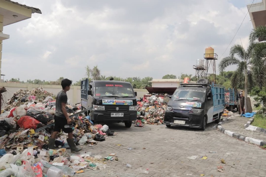Sampah Mulai Terlihat Menumpuk, Pemko Pekanbaru Soroti Kinerja LPS