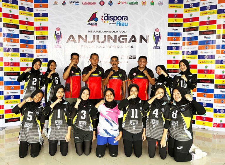 MSV Kepulauan Meranti Berhasil Melaju Partai Puncak Kejuaraan Bola Voli U-16 Merebut Piala Kadispora