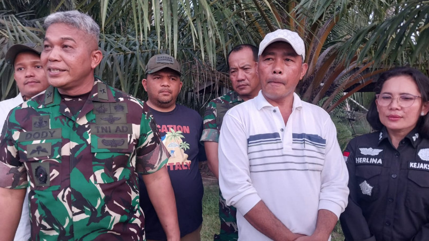 Reforestasi TNTN Berlanjut, 415 Hektare Kebun Sawit Diserahkan Kelompok Tani ke Negara