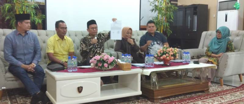 36 Anggota DPRD Bengkalis Usulkan Mosi Tidak Percaya Dua Pimpinan DPRD Bengkalis