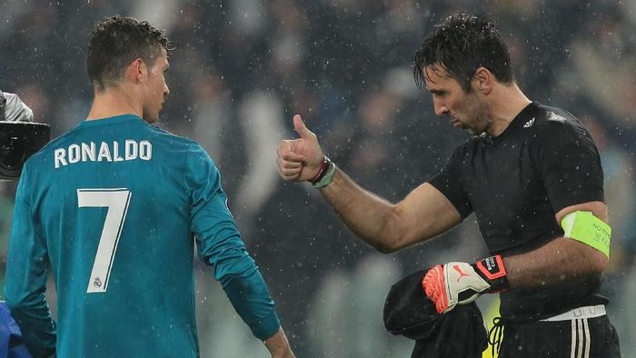 Main dengan Ronaldo Jadi Kado Hebat di Penghujung Karier Buffon