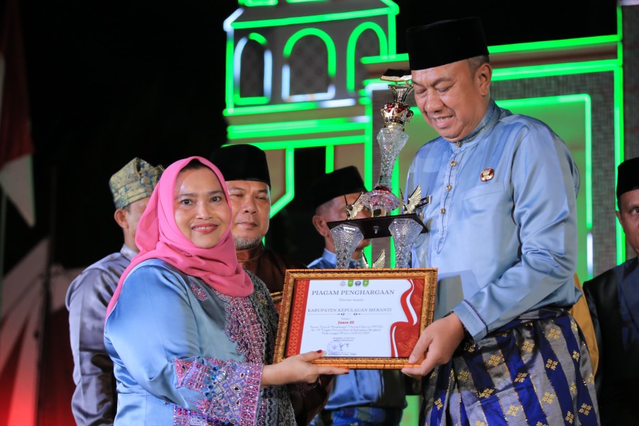 Kepulauan Meranti Raih Juara III Pawai Taaruf, Tempati Posisi 10 di MTQ Provinsi Riau Tahun 2025