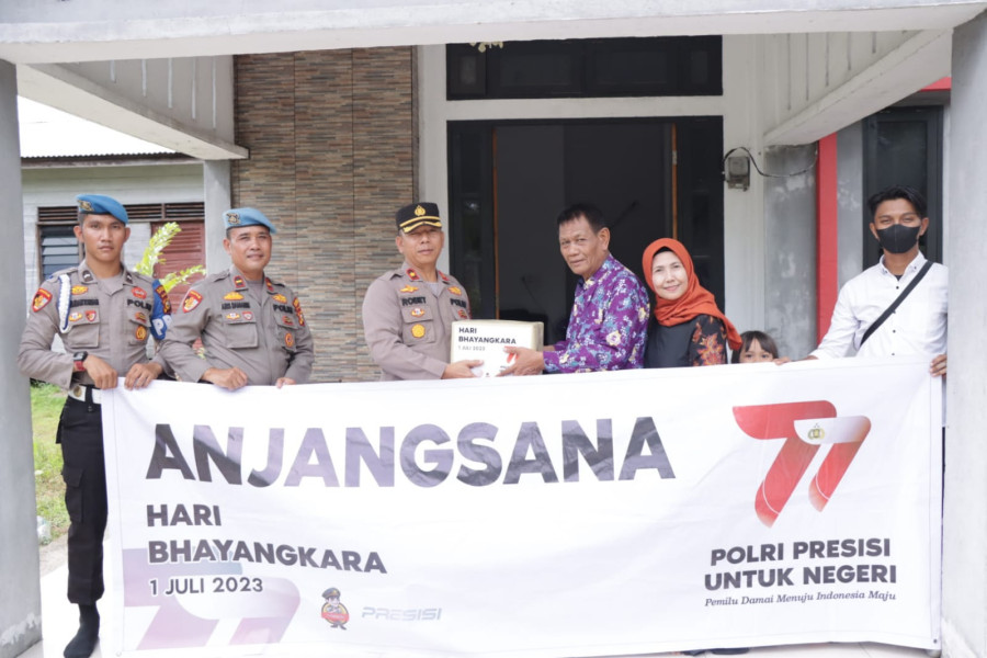 Polres Meranti kembali Gelar Anjangsana dalam Rangka Hari Bhayangkara ke-77