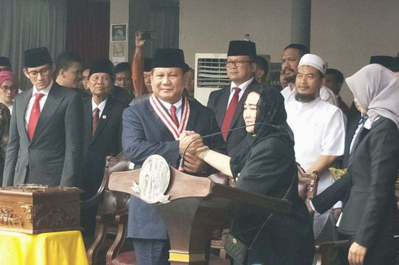 Seperti Kim Jong-Un, Prabowo Dapat Penghargaan The Star of Soekarno