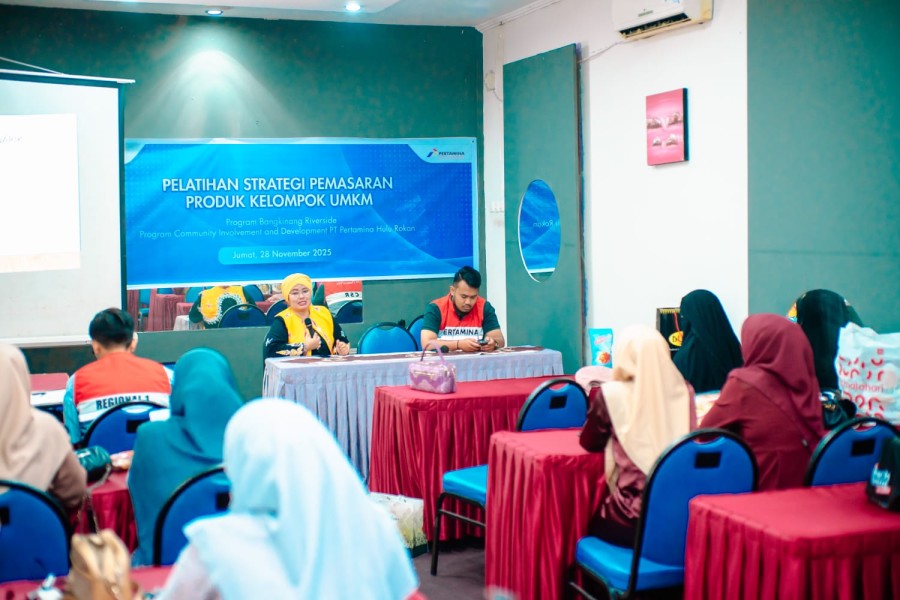 PHR Perkuat Ekosistem Bisnis Lokal: 20 UMKM Bangkinang Ikuti Pelatihan Strategi Pemasaran