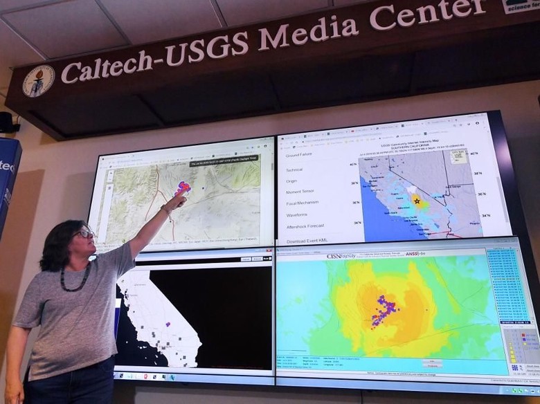 Gempa M 6,9 Guncang California Selatan, Terasa Hingga Las Vegas