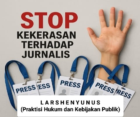 Pers Tidak Boleh Langsung di Proses Pidana, ini Penjelasan Praktisi Hukum Larshen Yunus