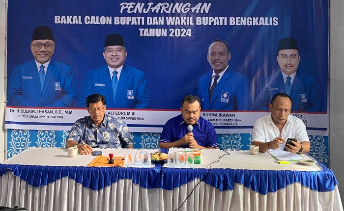 Pilkada 2024, DPD PAN Bengkalis Buka Pendaftaran dan Penjaringan Balon Bupati dan Wakil Bupati