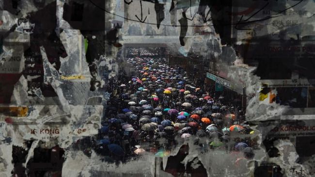 Diejek Netizen di Internet, Polisi Hong Kong Cemas