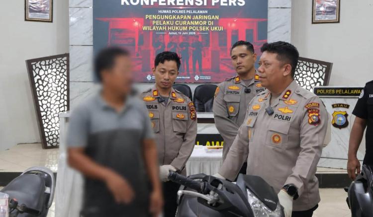 Terlilit Utang, Dadung Nekat Gasak Dua Motor di Ukui