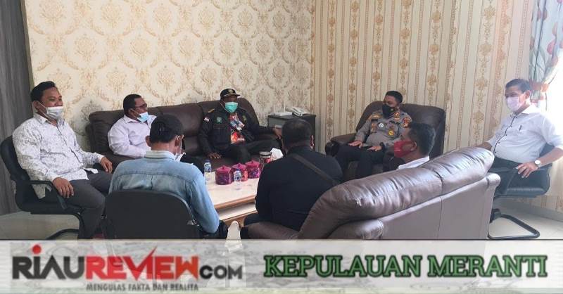 Kapolres Kepulauan Meranti Terima Kunjungan Pengurus LMBR, Ini yang Dibahas