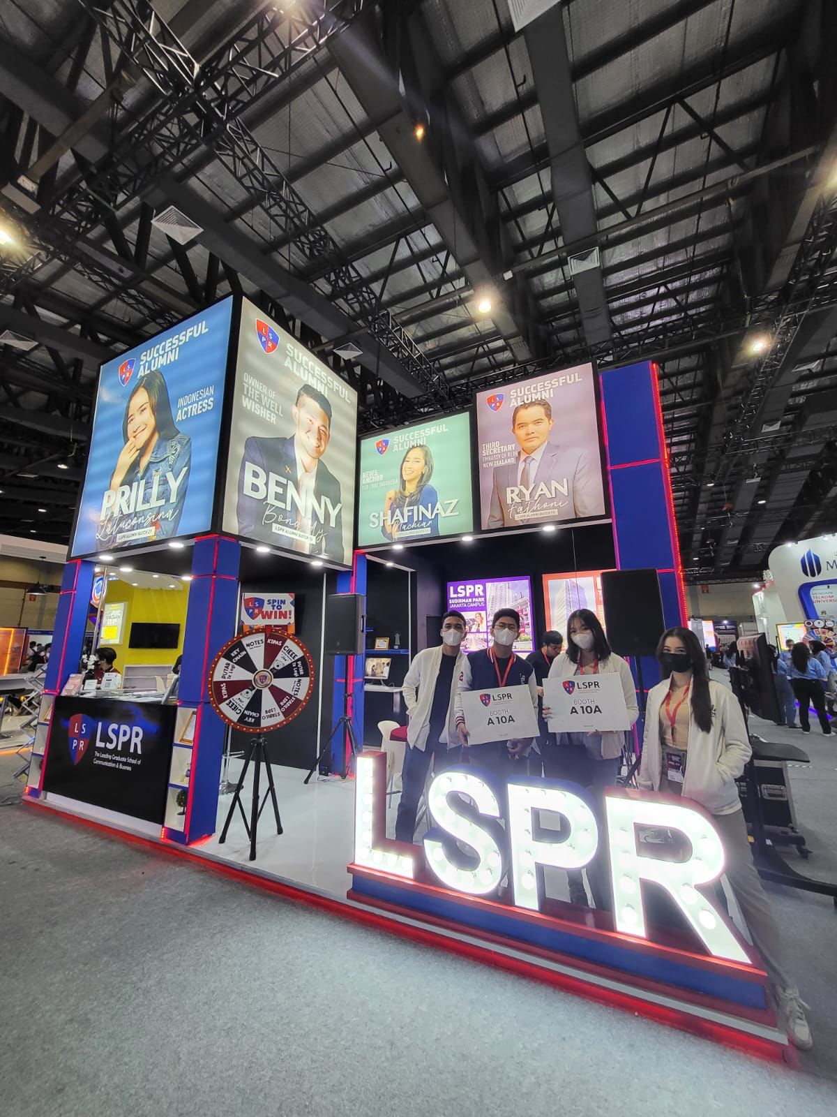 LSPR hadir secara Kreatif, Inovatif dan Interaktif dalam Pameran Pendidikan International Indonesia 