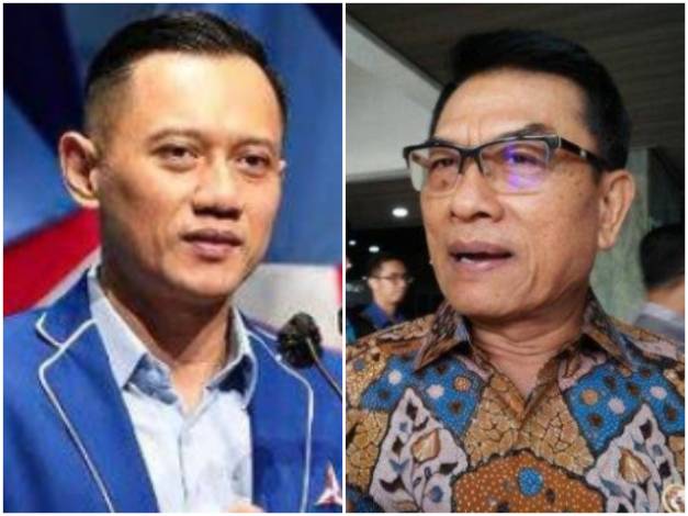 Berebut Partai Demokrat antar AHY dan Moeldoko, Seribu Motor akan Konvoi dari Riau ke Jakarta