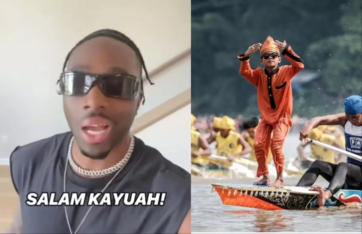 Rapper Amerika Melly Mike Dipastikan Tampil di Pacu Jalur, Tiba di Riau 17 Agustus