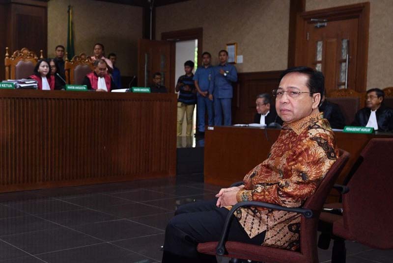 Setya Novanto Dihukum Uang Pengganti USD 7,3 Juta