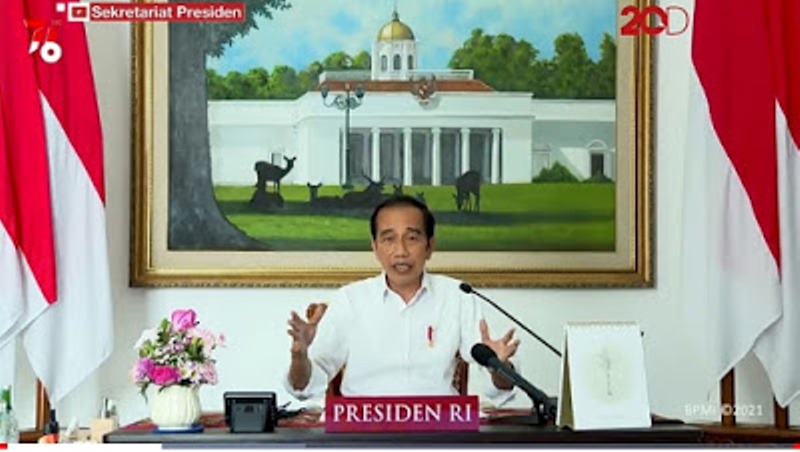 Jokowi: Bila Pembatasan Dilonggarkan dan Corona Naik Lagi, Faskes Kolaps!